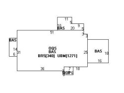 140 Carlton Rd, Newton MA  02468-1935 floor plan