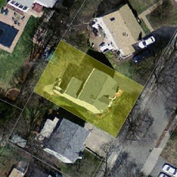 25 Dearborn St, Newton MA 02465-1533 aerial view