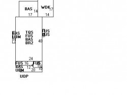 126 Cornell St, Newton MA 02462-1323 floor plan