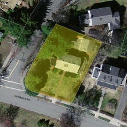 929 Commonwealth Ave, Newton MA 02459-1035 aerial view