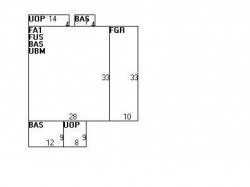 290 Adams St, Newton MA 02458-1455 floor plan