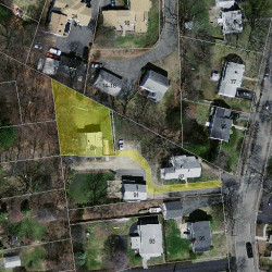 89 Freeman St, Newton MA 02466-1212 aerial view