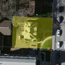 1091 Centre St, Newton MA 02459-1536 aerial view