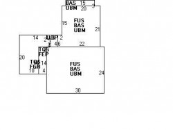56 Hinckley Rd, Newton MA  02468-1724 floor plan