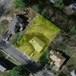 12 Dorothy Rd, Newton MA 02459-3308 aerial view