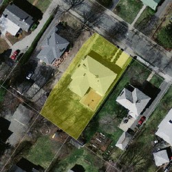 30 Fair Oaks Ave, Newton MA  02460-1217 aerial view