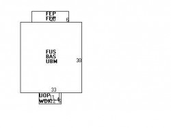 16 Grove St, Newton MA  02466-2425 floor plan