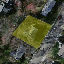 15 Sharpe Rd, Newton MA 02459-3031 aerial view