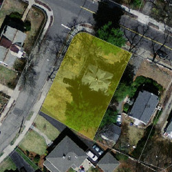 156 Woodward St, Newton MA 02461-1313 aerial view