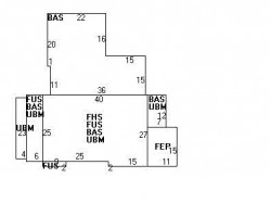 17 Larch Rd, Newton MA  02468-1413 floor plan