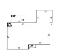 128 Olde Field Rd, Newton MA  02459-2720 floor plan