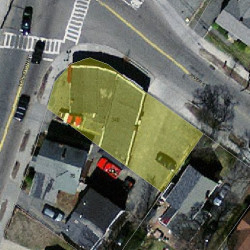 340 River St, Newton MA  02465-1438 aerial view