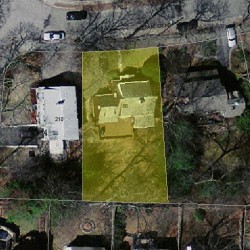 66 Alexander Rd, Newton MA 02461-1831 aerial view