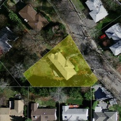 20 Westgate Rd, Newton MA 02459-3134 aerial view