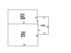 140 Waverley Ave, Newton MA 02458-2402 floor plan
