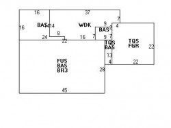 29 Pickwick Rd, Newton MA 02465-2818 floor plan