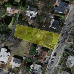 27 Whitney Rd, Newton MA 02460-2428 aerial view