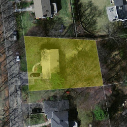 36 Grove Hill Park, Newton MA 02460-2304 aerial view