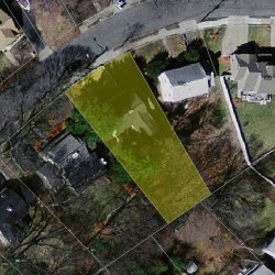 112 Walnut Hill Rd, Newton MA  02461-1837 aerial view
