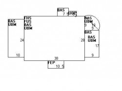 231 Ward St, Newton MA  02459-1332 floor plan