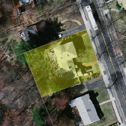 275 Winchester St, Newton MA 02461-2042 aerial view