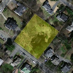 35 Groveland St, Newton MA 02466-2318 aerial view