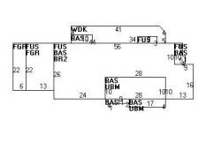66 Druid Hill Rd, Newton MA  02461-2023 floor plan