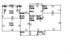 121 Rachel Rd, Newton MA  02459-2924 floor plan