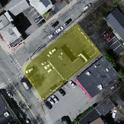1186 Walnut St, Newton MA 02461-1225 aerial view
