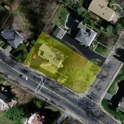 922 Dedham St, Newton MA  02459-3422 aerial view