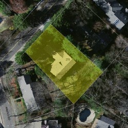 276 Greenwood St, Newton MA 02459-3058 aerial view