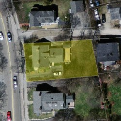 1038 Chestnut St, Newton MA 02464-1124 aerial view