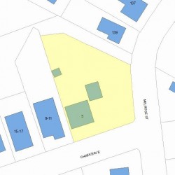 5 Chaske Ave, Newton MA 02466-1103 plot plan