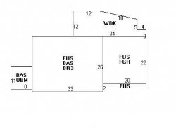 36 Fairlee Rd, Newton MA  02468-2036 floor plan