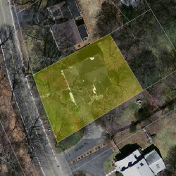 188 Quinobequin Rd, Newton MA 02468-1815 aerial view