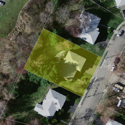 57 Levbert Rd, Newton MA 02459-3008 aerial view