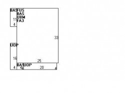 21 Chandler Pl, Newton MA 02464-1401 floor plan