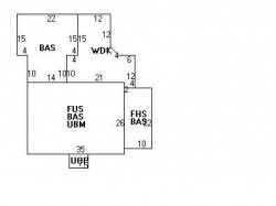 24 Hancock St, Newton MA 02466-2309 floor plan