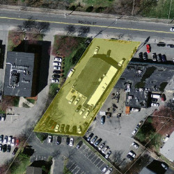 1158 Beacon St, Newton MA 02461-1103 aerial view