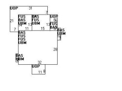 11 Chester St, Newton MA 02461-1415 floor plan