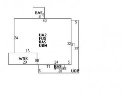 3 Vernon St, Newton MA  02458-2022 floor plan