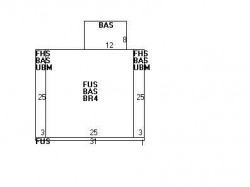 15 Grant St, Newton MA 02465-1508 floor plan