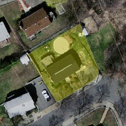 3 Fuller Ave, Newton MA 02465-1308 aerial view