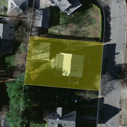 49 Ballard St, Newton MA 02459-1230 aerial view