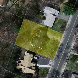 273 Dedham St, Newton MA 02461-2044 aerial view