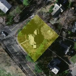 614 Dedham St, Newton MA 02459-2936 aerial view