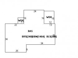 31 Fredana Rd, Newton MA 02468-1103 floor plan