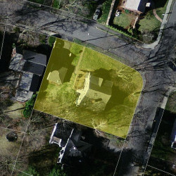 75 Park Ave, Newton MA 02458-2602 aerial view