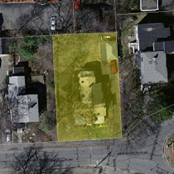 79 Washington Park, Newton MA  02460-1917 aerial view