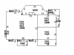 45 Beethoven Ave, Newton MA 02468-1732 floor plan